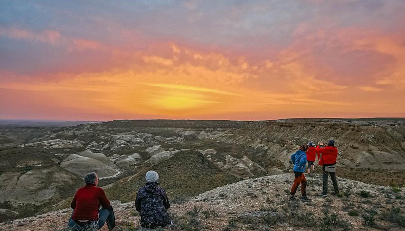 Край плато Устьюрт