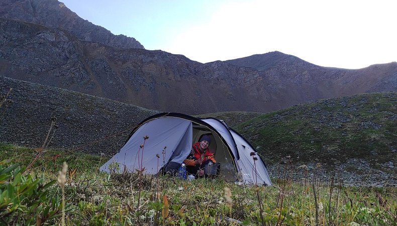 Стоянка перед Шумакским перевалом
