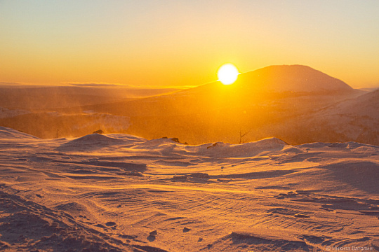 6 вершин Конжаковского массива, новогодний поход