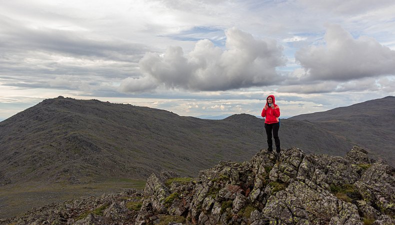 Вид с Острой Косьвы на Тылайский камень