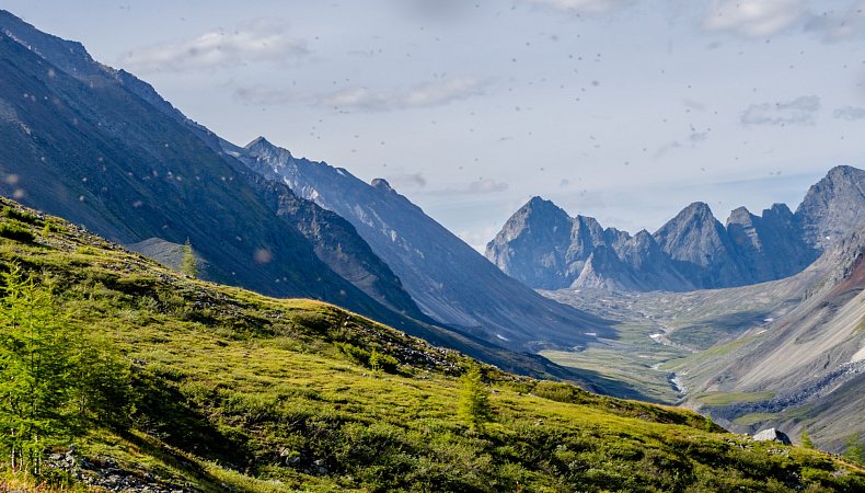 долина Верхнего Сакукана, верх