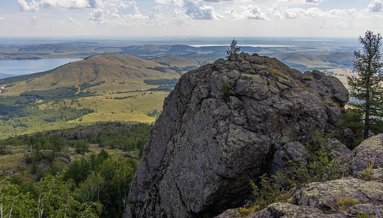 Горное Ущелье, вид с горы Куропатка